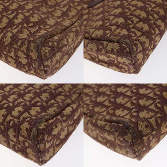 DIOR Trotter Canvas Shoulder Bag Red - Picture 10 of 12